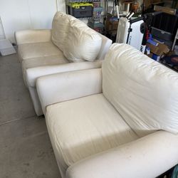 Love Seat + Chair FREE