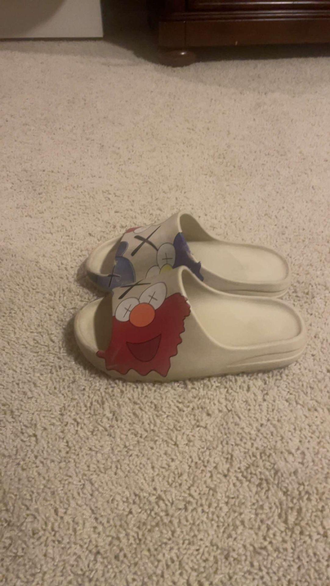 Custom Yeezy Slides