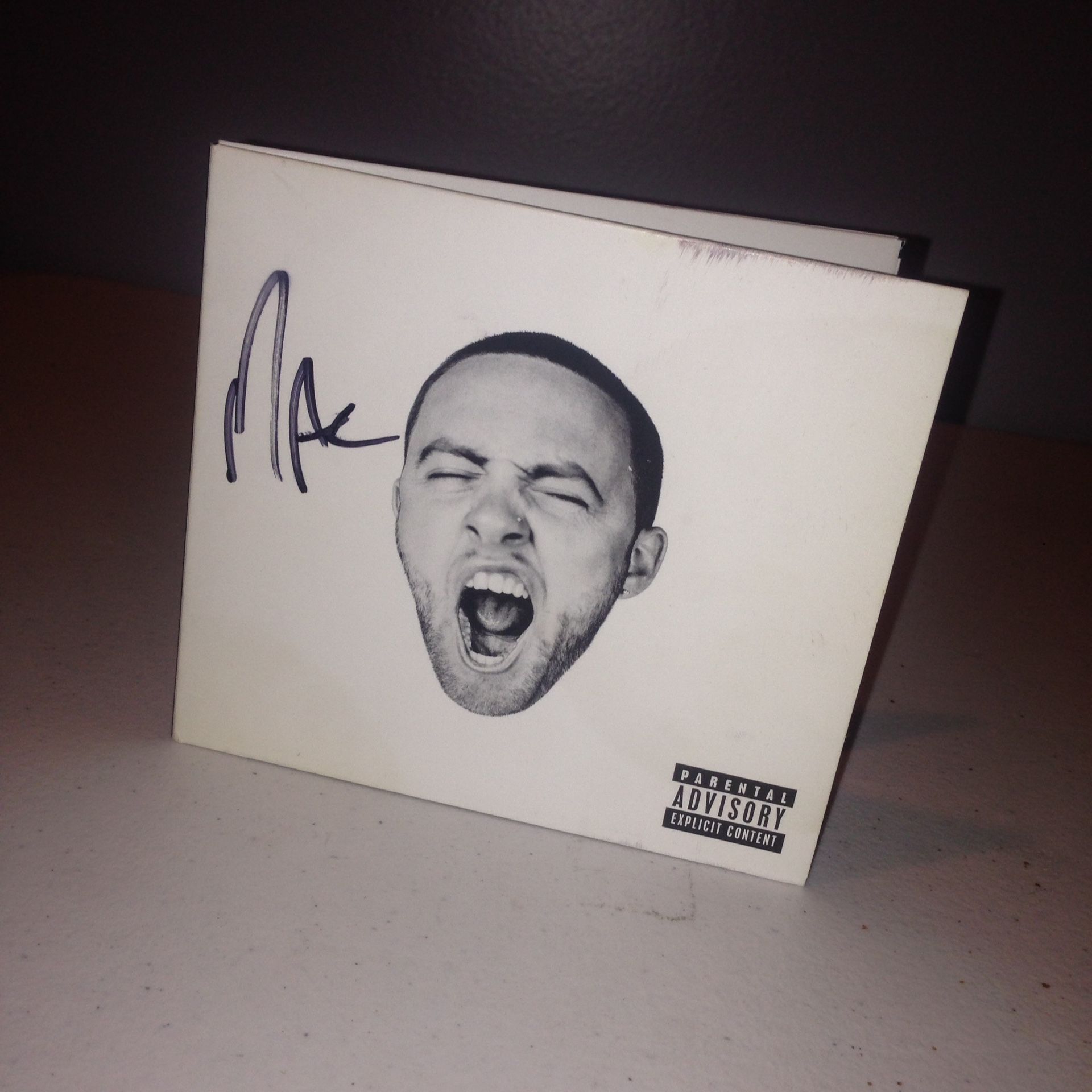 Authentic Mac Miller Autographed CD Case (GOOD A.M.)