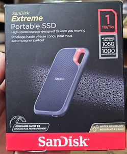 ScanDisk Extreme Portable SSD 1TB