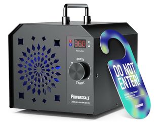 PowerScale Ozone Generator 90,000mg/h O3 Intelligent Control Ozone Odor Eliminator Commercial Ozone Machine Odor Removal, For Home, Car, Pet Room - Hi