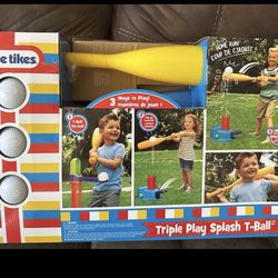 Little Tikes new triple splash ball play set