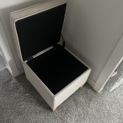 Storage Box Cream, White Color