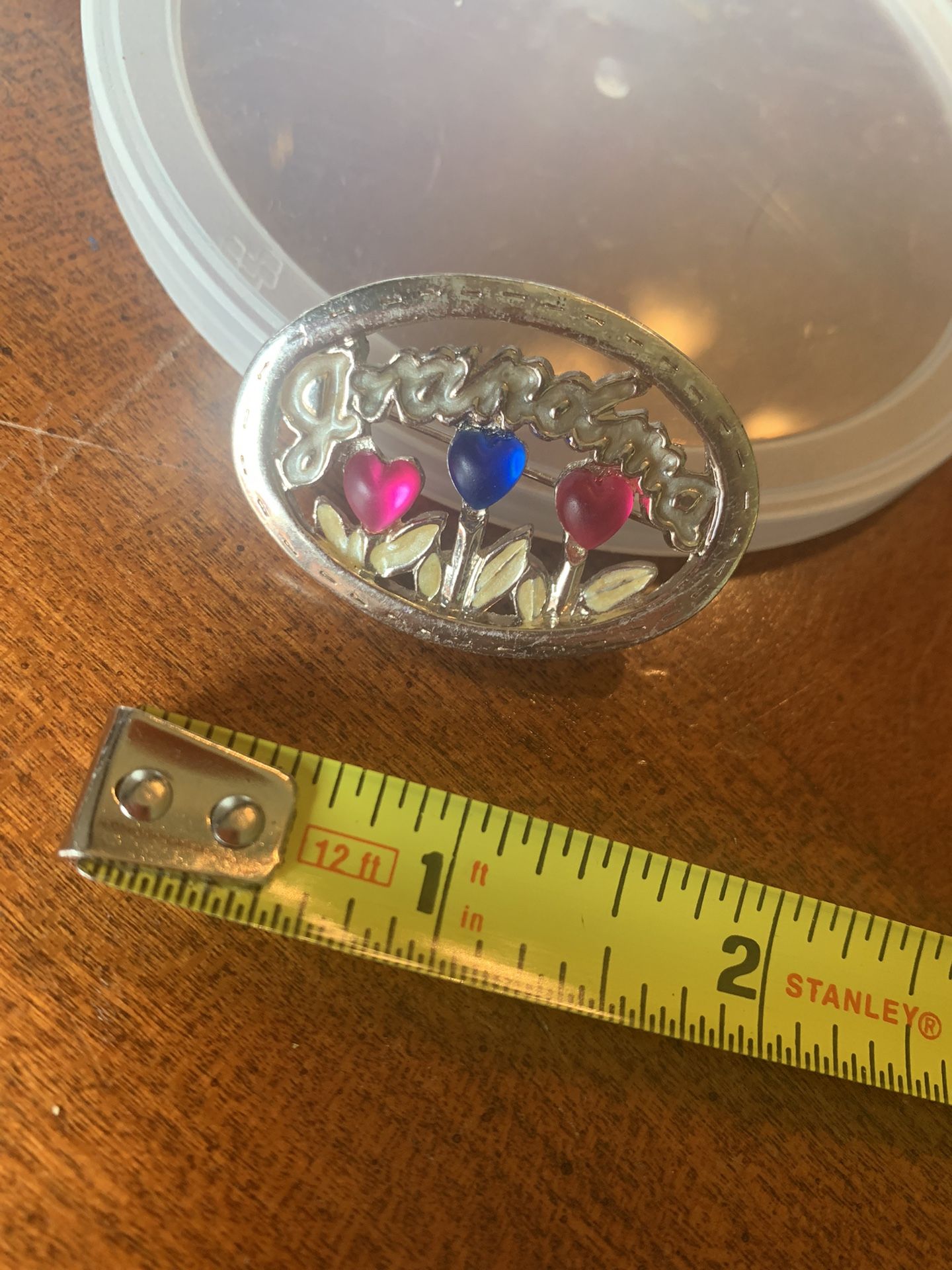 Vintage GRANDMA Brooch Pin