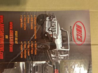 Wrangler Front replacement bumper center brush tube