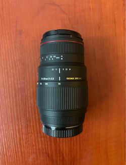 Sigma 70-300mm lens (Minolta A/Sony A mount) or trade for EF lenses