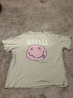 Nirvana Graphic Tee, size L