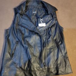 Leather Vest 