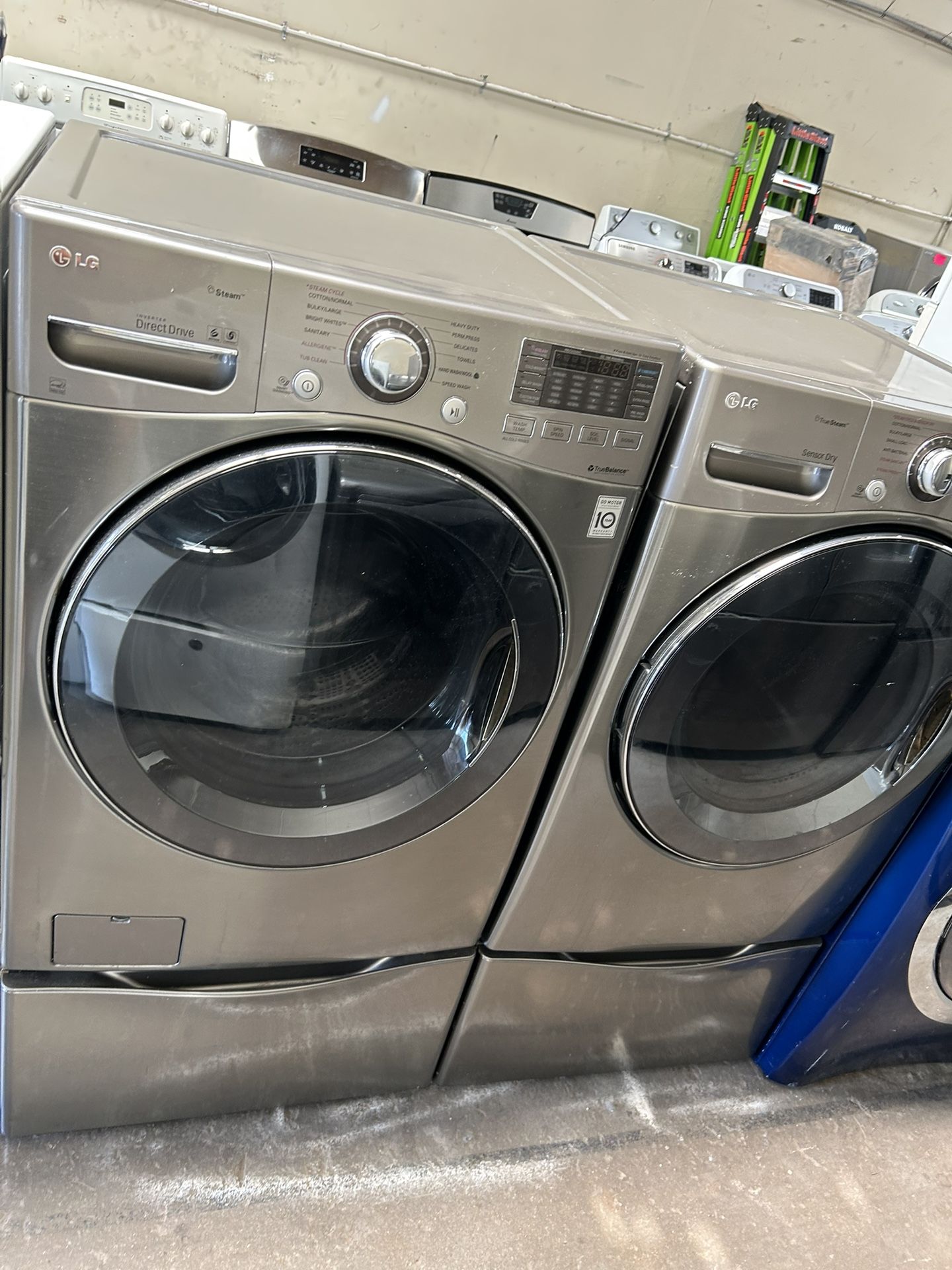 LG Front Load Washer And Dryer Set