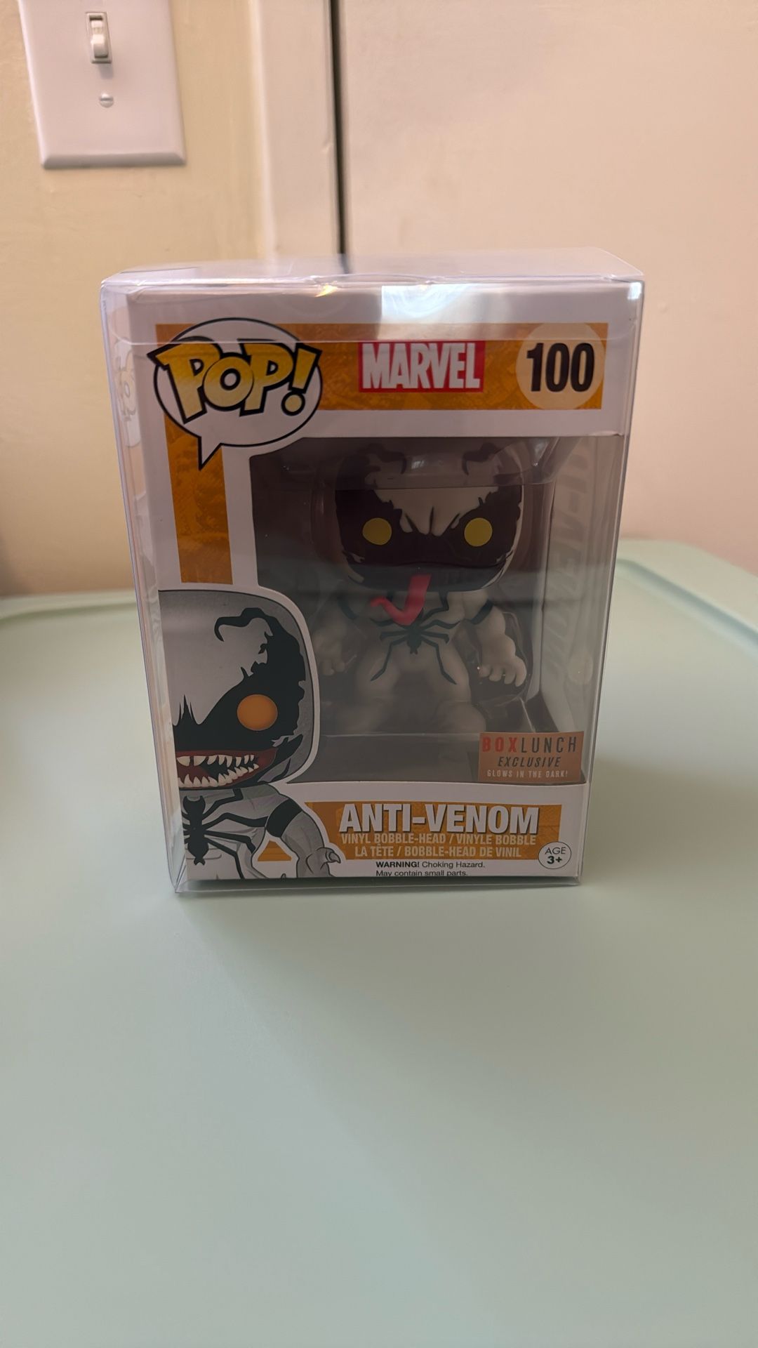 Funko Pop! Vinyl: Marvel - Anti-Venom - (Glow) - Box Lunch (Exclusive) #100