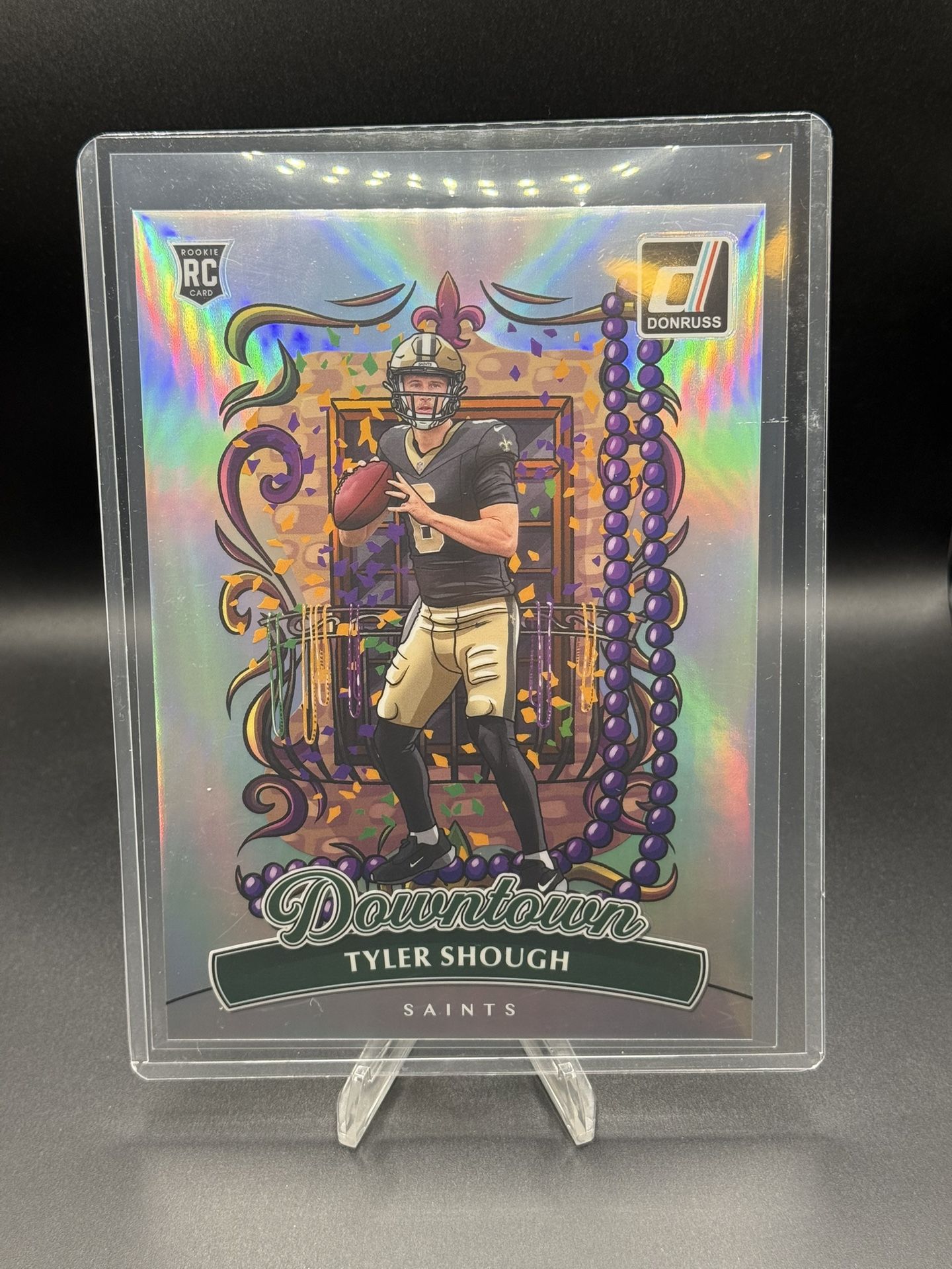 2025 Donruss Oversized Jumbo Downtown #19 Tyler Shough RC