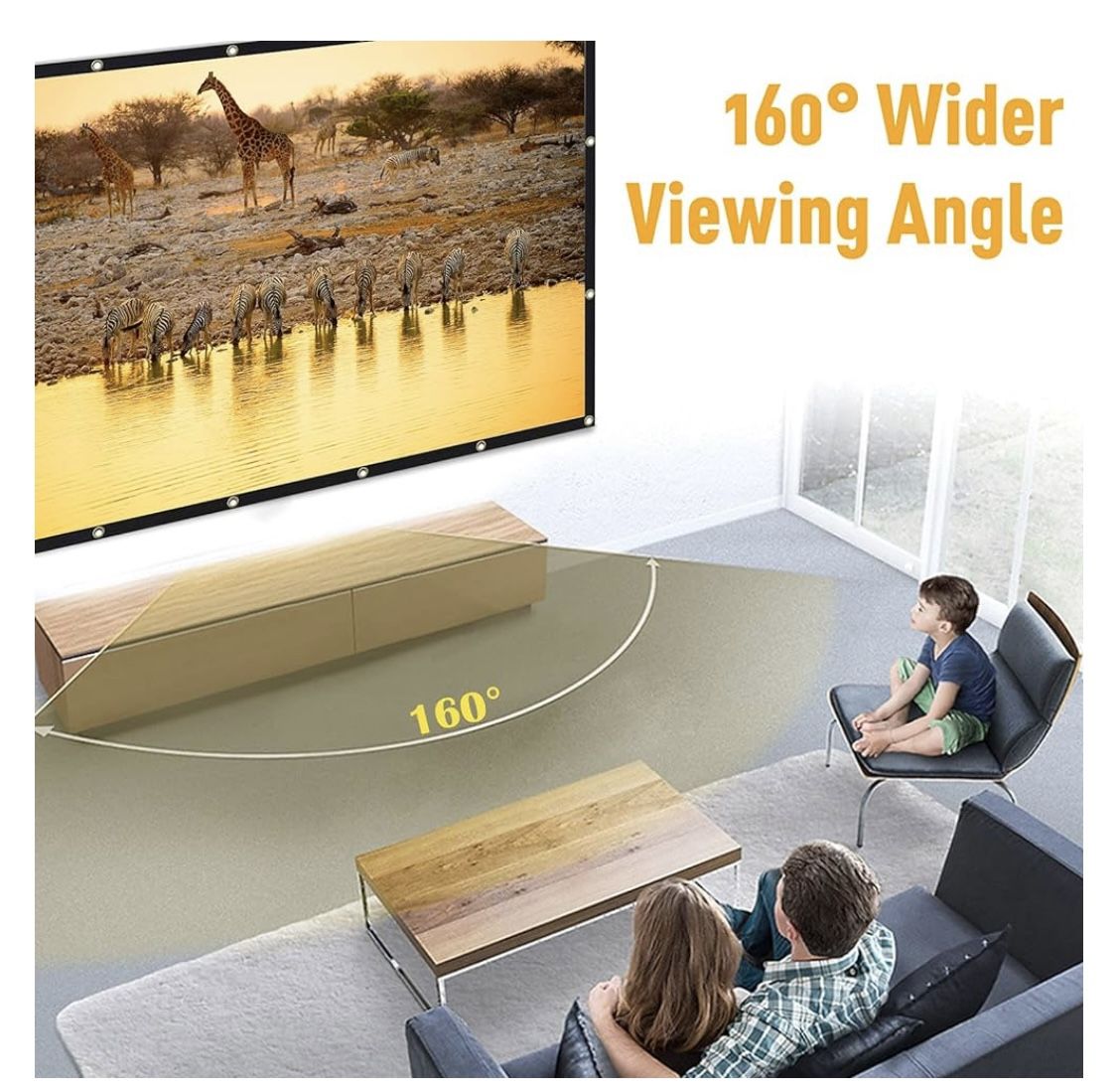 Projector & Screen For Sale!