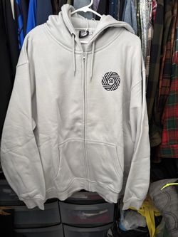 NEW SDFC Grey Zip Up Hoodie Sz. XL San Diego FC