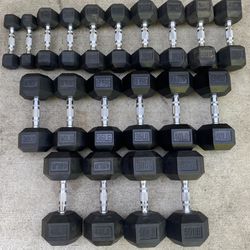 5-50lbs Weights Dumbells Set For Sale