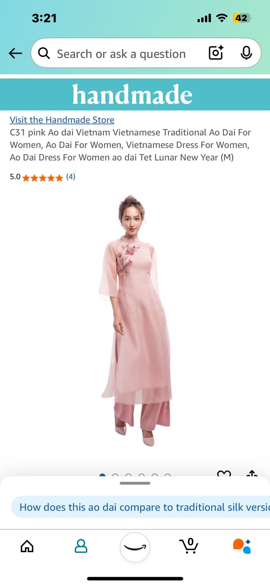 2 Vietnamese Ao Dai Dresses