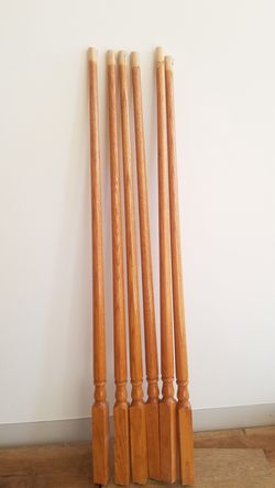 Oak cherry color handrield piket