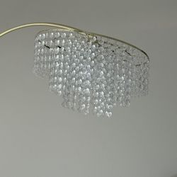 Floor Lamp With Crystals 