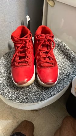 Red Jordan 11’s