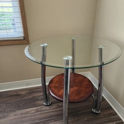 Round Glass Coffee Table