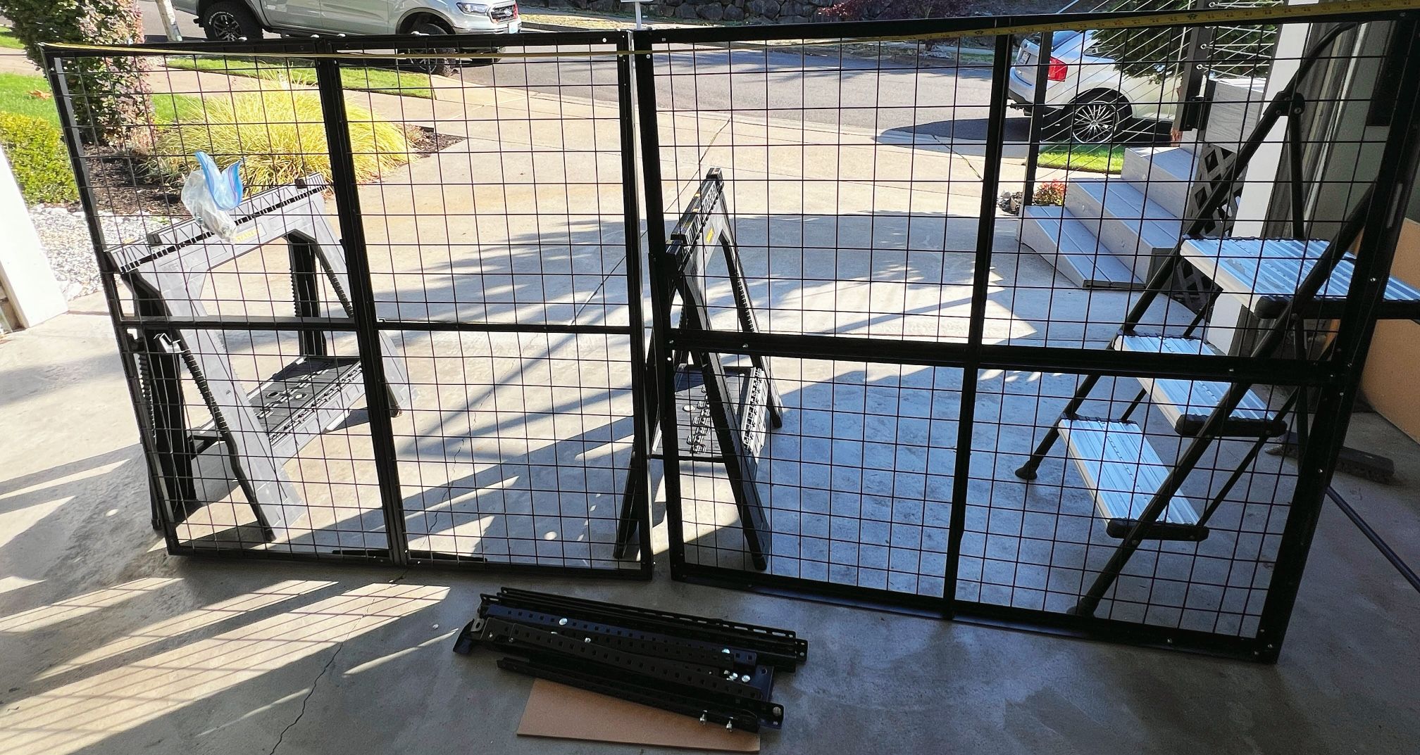 FLEXIMOUNTS 4x8 Overhead Garage Storage Rack