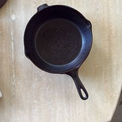 $30 Vintage Cast Iron Skillet Pan 11 Inch