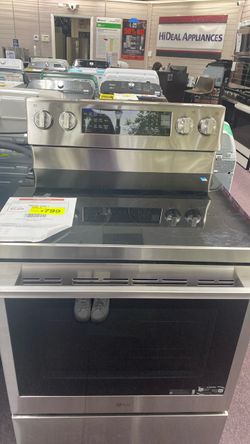 LG Electronics Smart Electric InstaView Range with Air Fry and Probake convention oven
