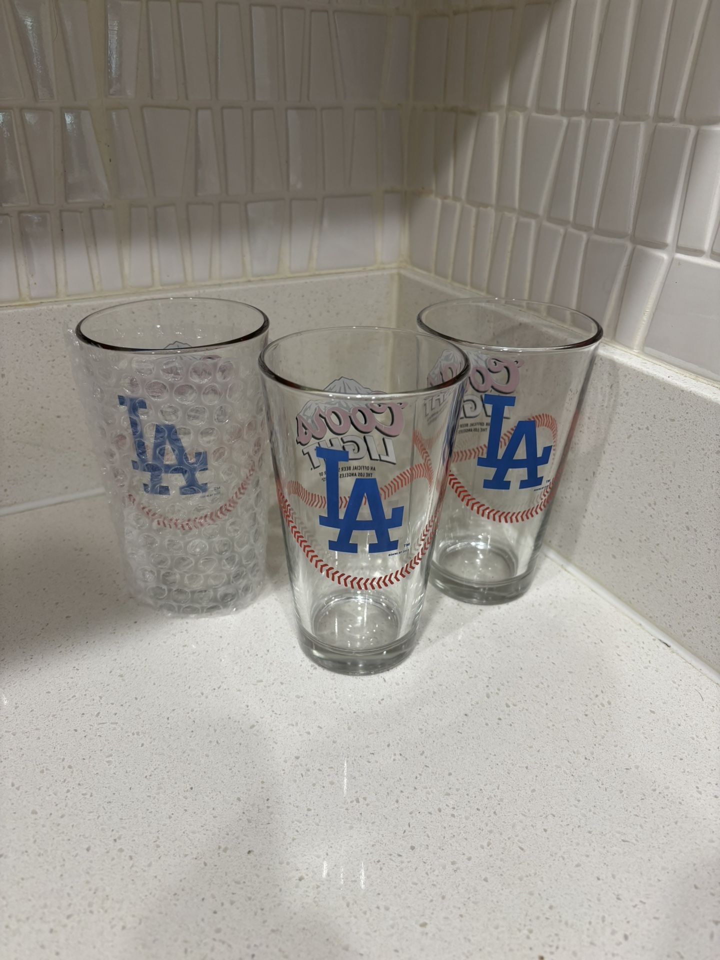 Dodger Beer Glasses