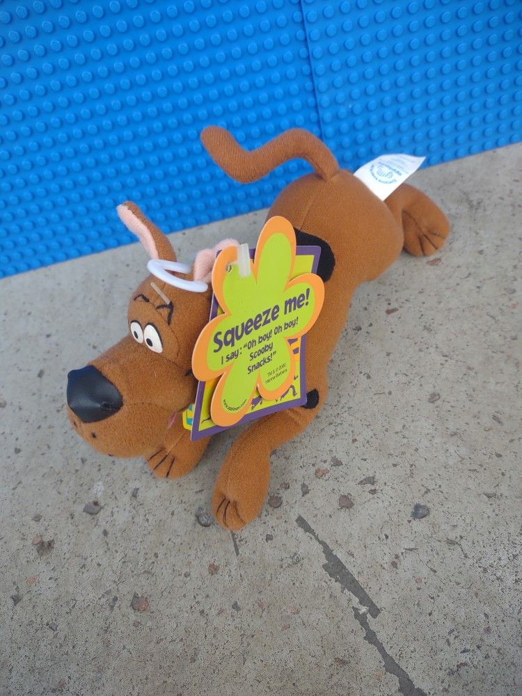 Vintage Applause Talking Scooby Doo Plush 8"
