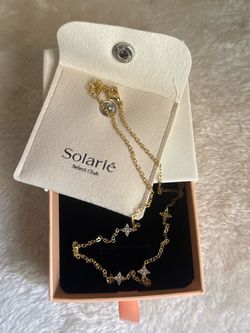 Solarié Select Gold Cross Necklace