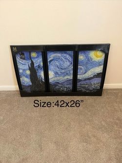 The starry night by van gogh size:42X26''