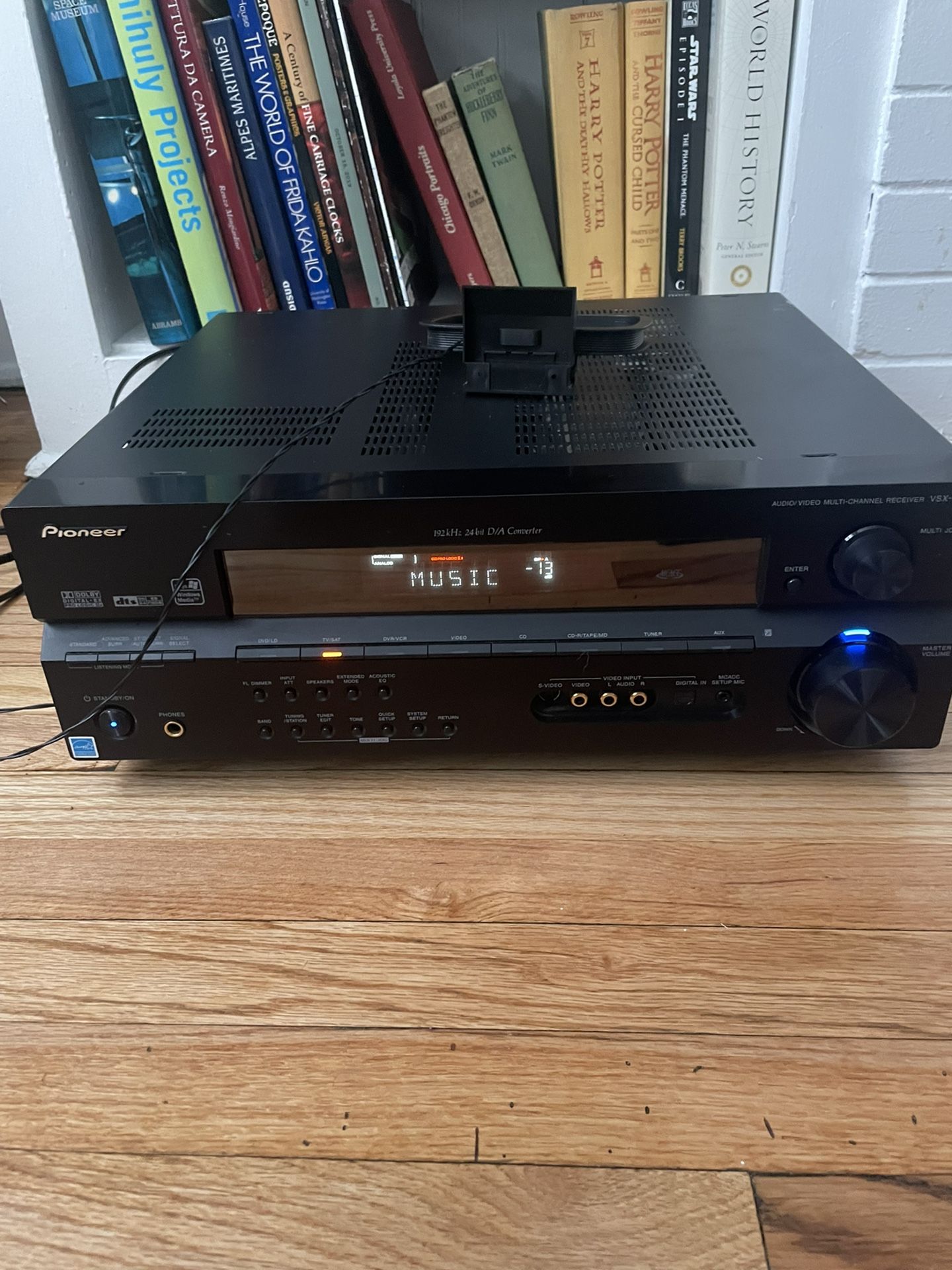 Pioneer VSX 815 multi channel A/V receiver.