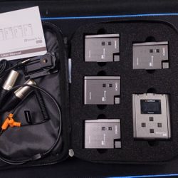 COMICA BoomX-U Qua 4-Channel UHF Wireless Lavalier Microphone System