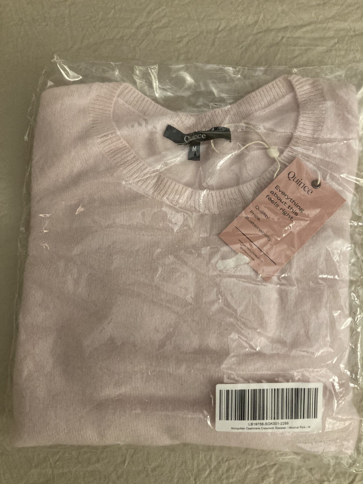 Quince Cashmere Sweater-new With Tags