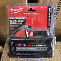Brand New Milwaukee M18 High Output XC 6.0 Battery