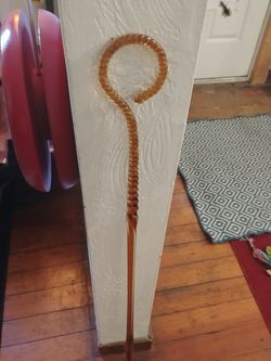 Old glass pimp stick