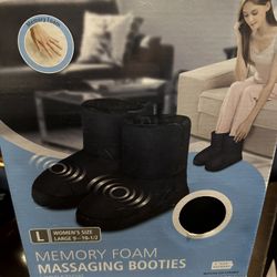 Large Memory Foam Massage Boots Brand New