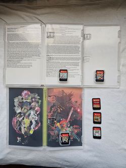Nintendo Switch Games Splatoon 3,Zelda $35 Each, Kirby Star Allies $30,Carnival Games, Just Dance, Incredibles $15 Each Cartridges In Great Condition