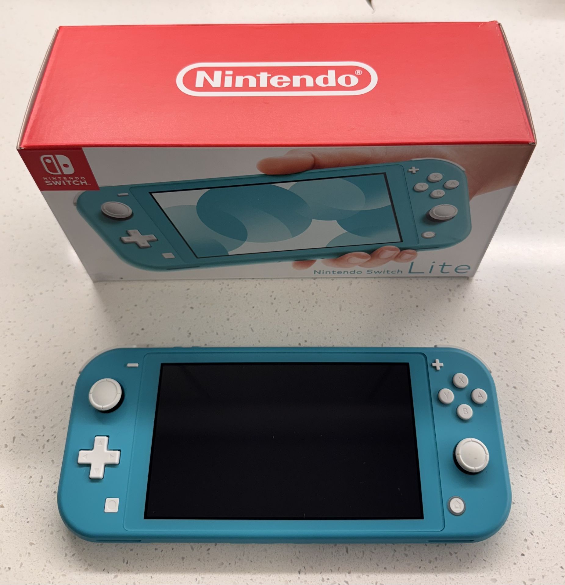Nintendo switch lite with Games & Case