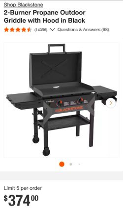 Blackstone 2-Burner Propane Griddle