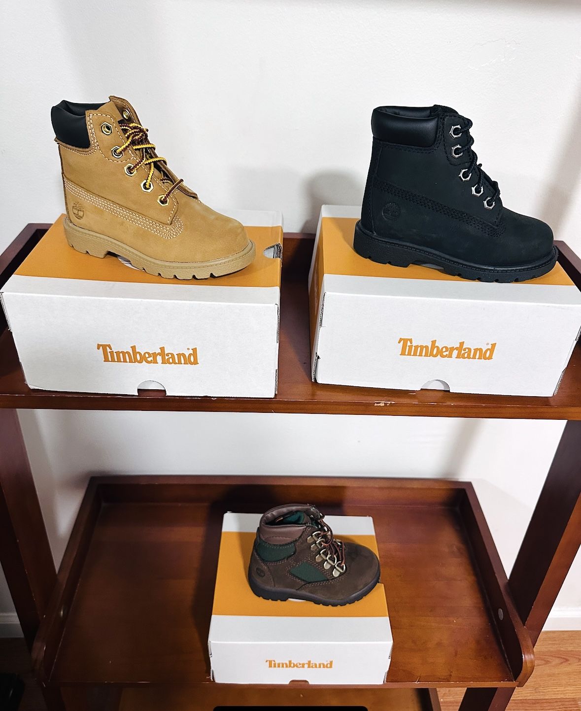 Timberland 7M Toddler Boots And Open Toe Sandals