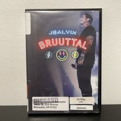 J Balvin Bruuttal DVD Brutal Music Concert Live Spanish English Region Free 2018