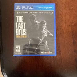 The Last Of Us Remastered PS4