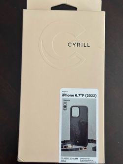 iPhone 14 Pro Max Cyril Classic Charm Mag Phone Case with Strap