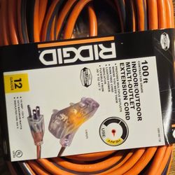 Ridgid 12 Gauge 100 Foot Triple Tap 