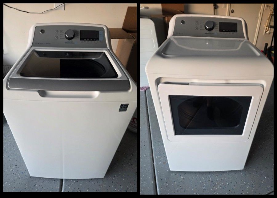 GE Washer And Gas Dryer Set 