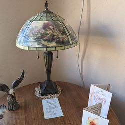 Thomas Kinkade table lamp