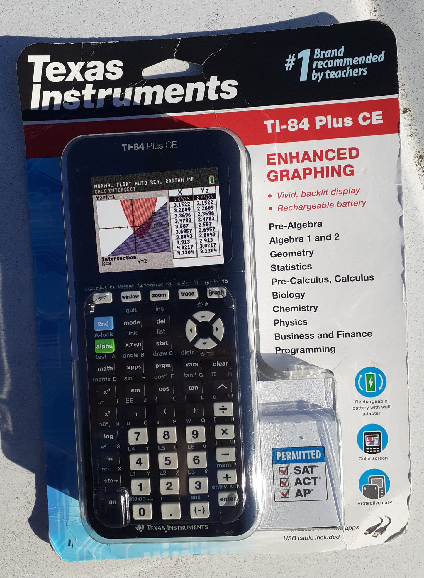 New TI-84 Plus CE Calculator
