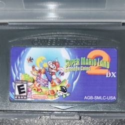 Super Mario Land 2 6 Golden Coins DX GBA Video Game Cartridge Gameboy Advance