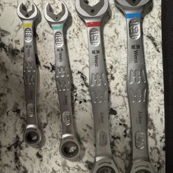 Wera Joker 4pc Metric Ratcheting  Set 