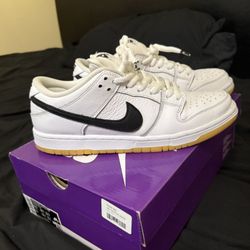 White Gum Nike SB Dunks
